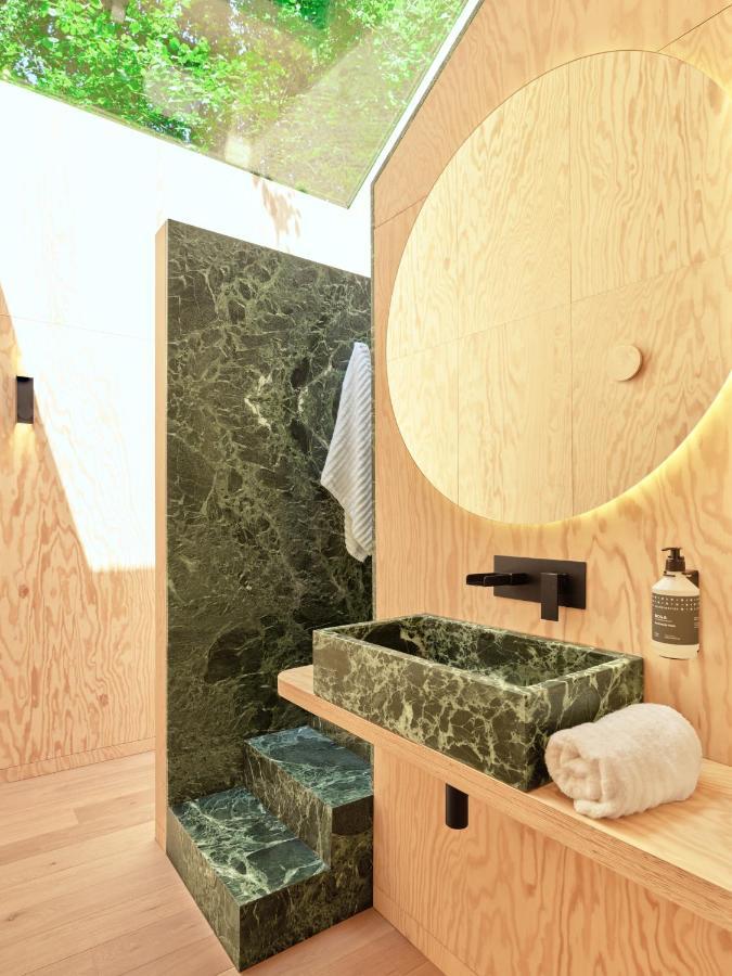 Hutstuf The Beaver & Private Outdoor Spa La-Roche-en-Ardenne Buitenkant foto