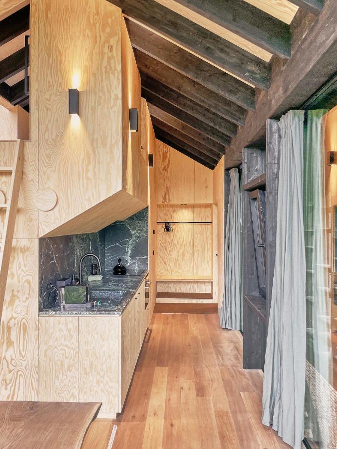 Hutstuf The Beaver & Private Outdoor Spa La-Roche-en-Ardenne Buitenkant foto
