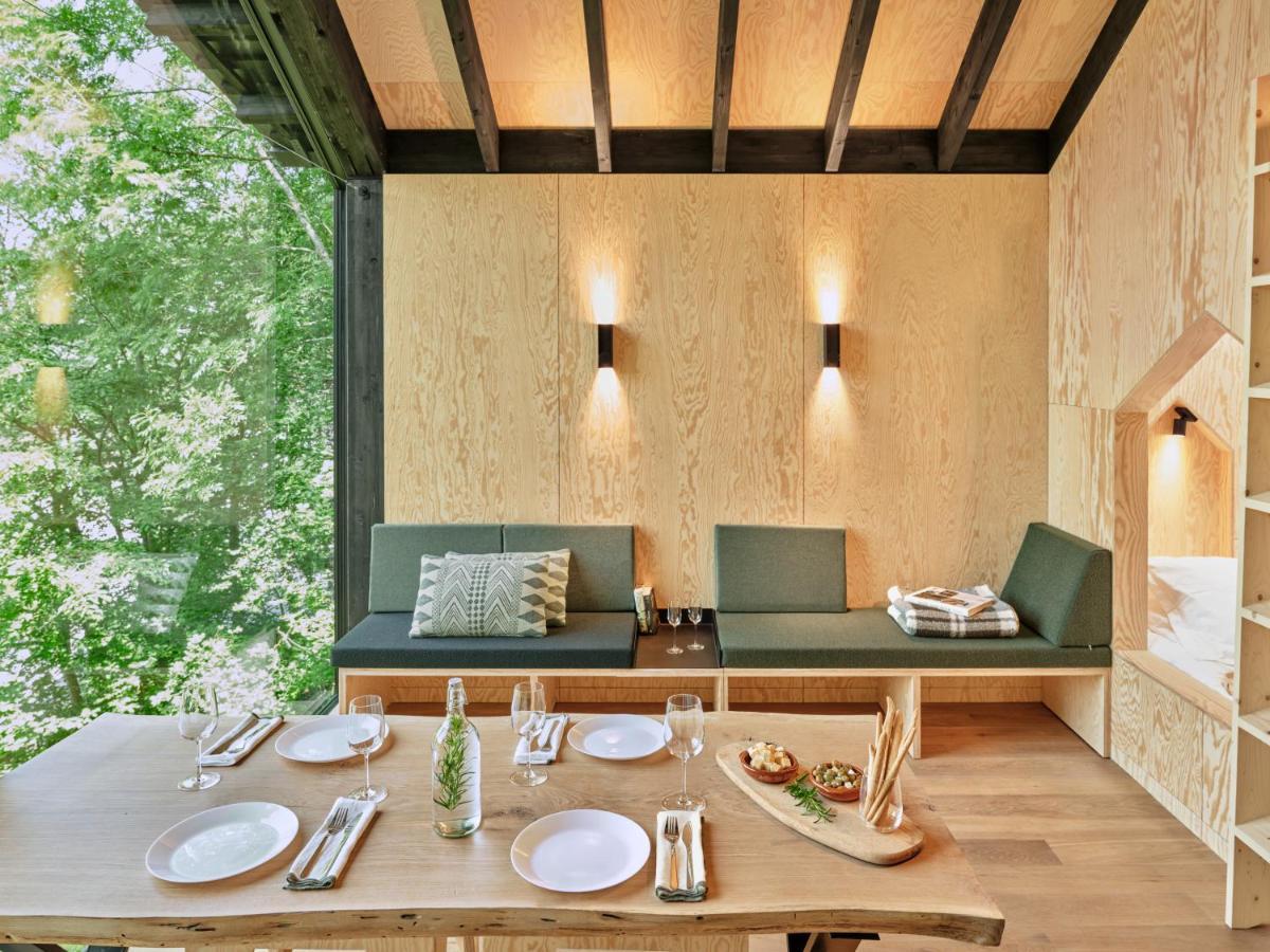 Hutstuf The Beaver & Private Outdoor Spa La-Roche-en-Ardenne Buitenkant foto