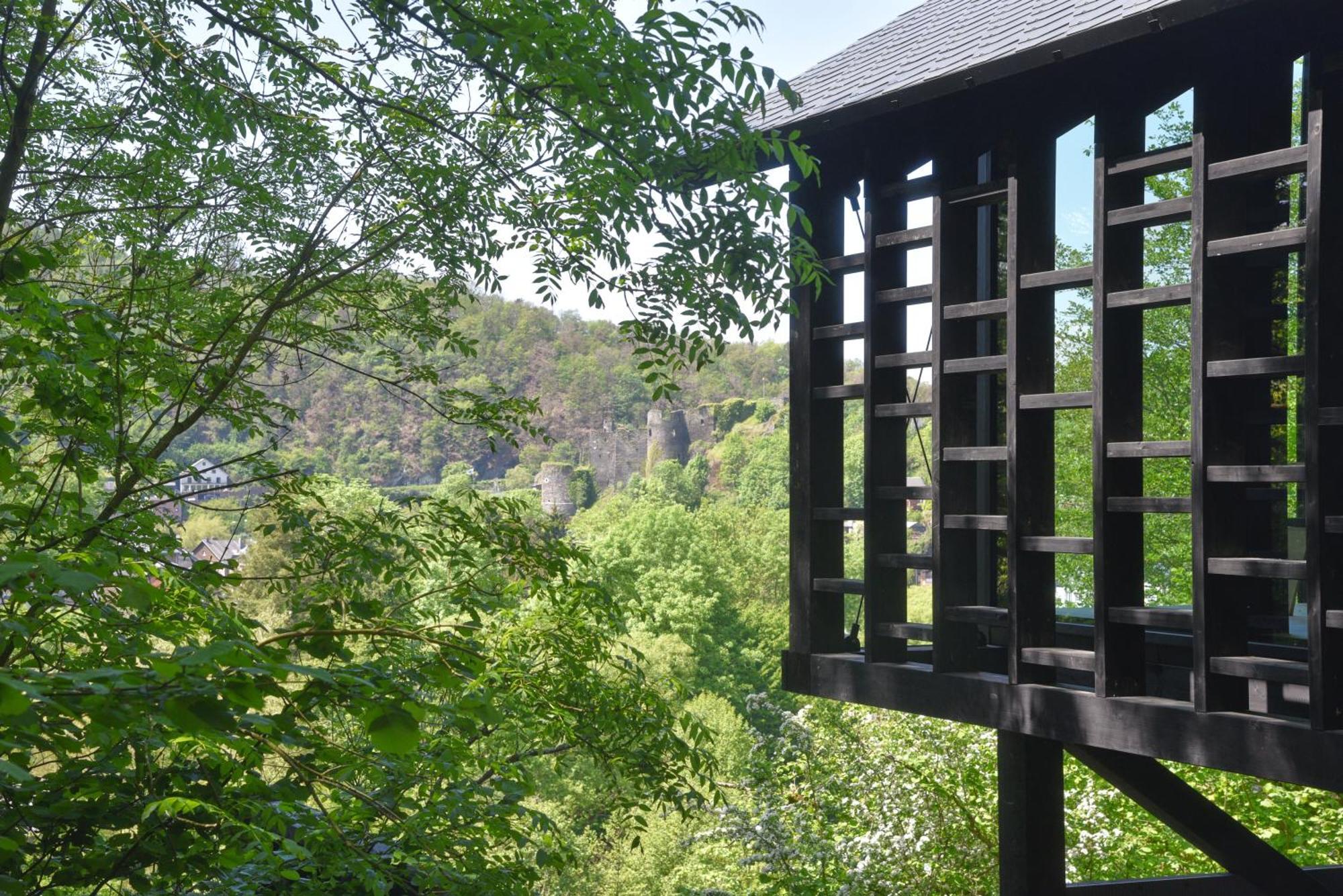 Hutstuf The Beaver & Private Outdoor Spa La-Roche-en-Ardenne Buitenkant foto